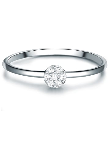 Trilani Ring Sterling Silber Zirkonia in silber