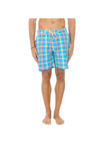 Hackett London Badeshorts in Turquoise