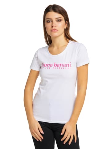 Bruno Banani T-Shirt BALL in Weiß