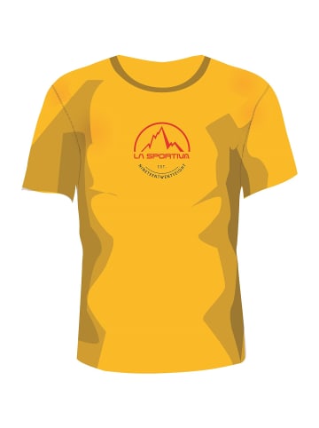 LA SPORTIVA M LOGO TEE in Gelb