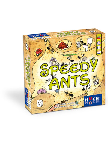 HUCH! Familienspiel Speedy Ants in Bunt