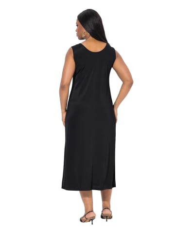 Ulla Popken figurbetontes Kleid in schwarz