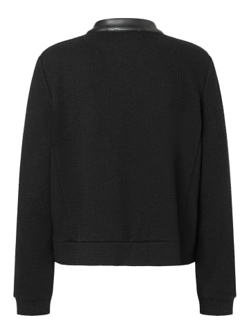More & More stilvolle Blousonjacke, Sweat in black