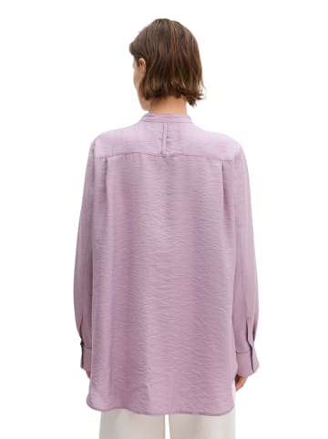 Marc O'Polo Crinkle-Bluse regular in Dusty Lavender