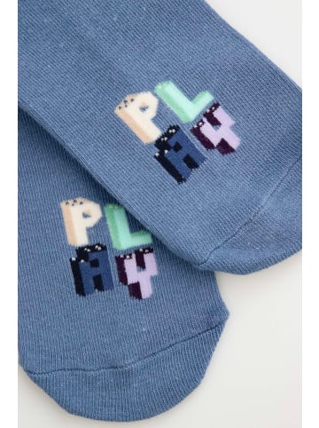 Coccodrillo Socken in blau