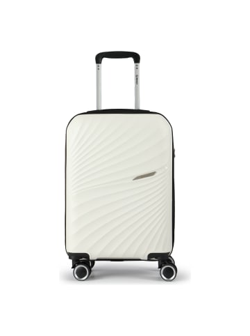 benzi 5755 4 Rollen Kabinentrolley 55 cm in weiss