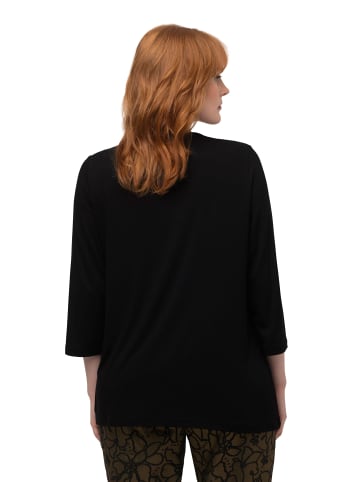 Ulla Popken Shirt in schwarz