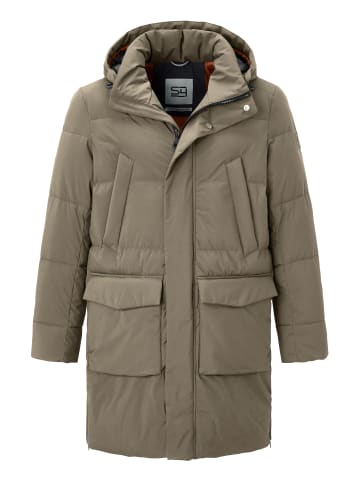 S4 JACKETS Longjacke Aquarius in taupe