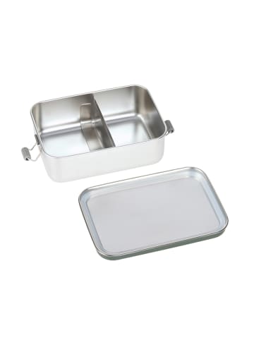 Lässig Lässig Brotdose Kinder - Edelstahl Lunchbox BOLD, dark olive