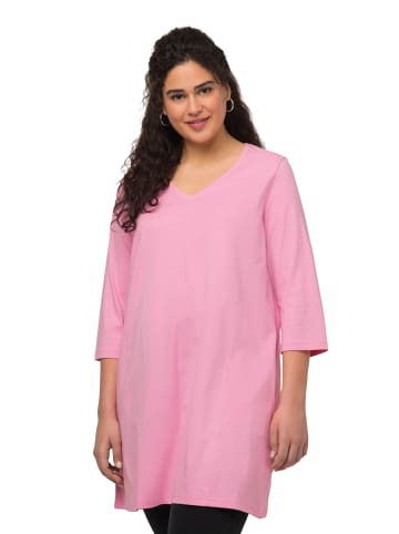 Ulla Popken Longshirt in helles pink