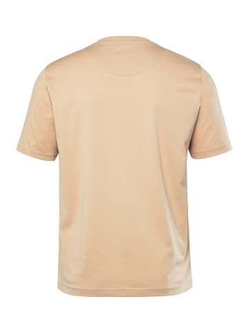 Men Plus Kurzarm T-Shirt in naturbeige