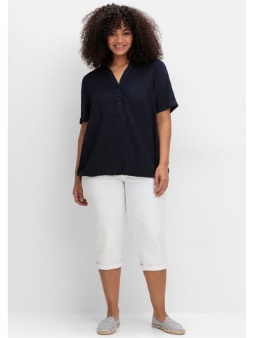 sheego Tunika in tiefblau
