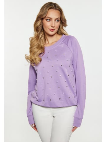 faina Sweatshirt in Violett