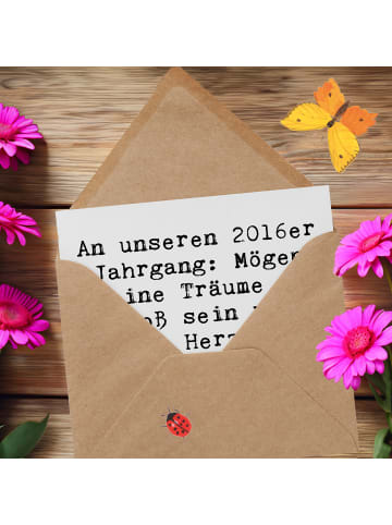 Mr. & Mrs. Panda Grußkarte Spruch 2016 Geburtstag Glückwunsch mi... in Weiß