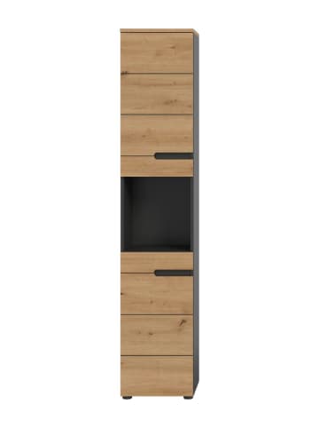ebuy24 Hochschrank Canu Eiche 38 x 34 cm