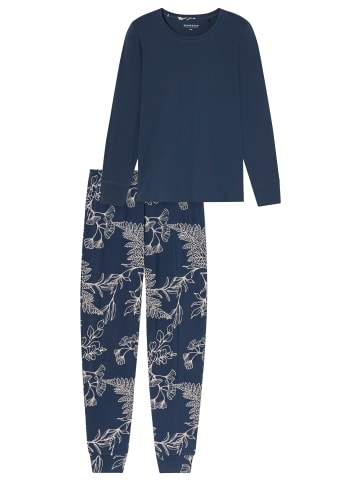 Schiesser Schlafanzug Comfort Essentials in Admiral