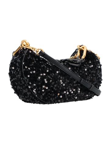 Juicy Couture Blossom Paillettes Schultertasche 24 cm in black