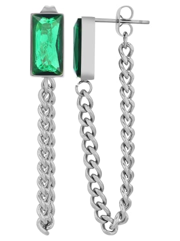 Adeliás Damen Ohrringe – Ohrstecker aus Edelstahl in silber