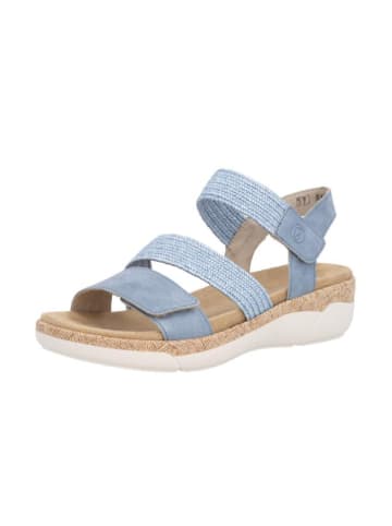 remonte Komfort Sandalen für Damen in hell-blau