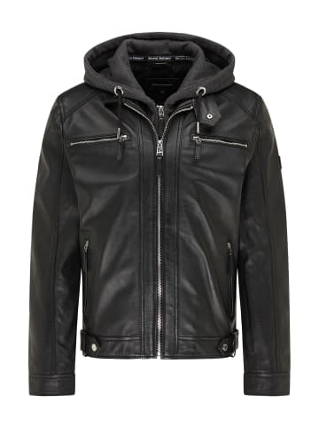 Bruno Banani Lederjacke SMUDO in Schwarz