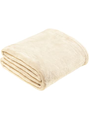 REDBEST Fleece, Microfaser Fleece Wohndecke 5er-Pack Amarillo in natur