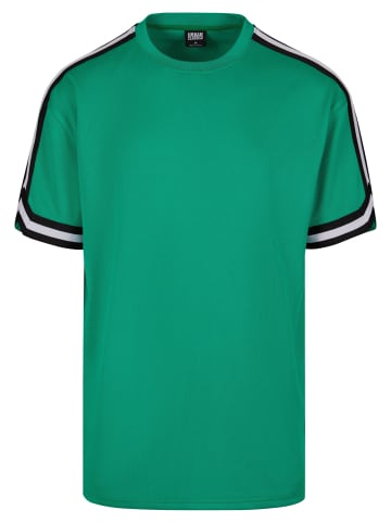 Urban Classics Mesh-T-Shirts in ferngreen