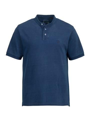 JP1880 Poloshirt in blue denim