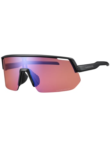 SHIMANO Fahrrad- Sonnenbrille TECHNIUM 2 L Ridescape Off-Road in schwarz