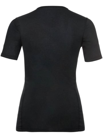 Odlo Baselayer Active Warm ECO Short Sleeve in Black