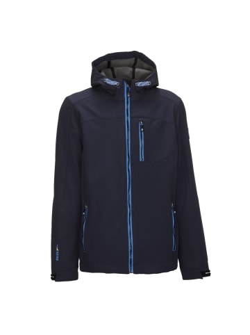 Killtec Jacke Softshell Adan Jr. Kapuze in Dunkelblau