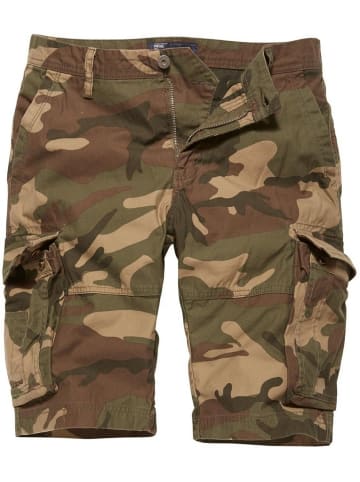 Vintage Industries Short in Camouflage