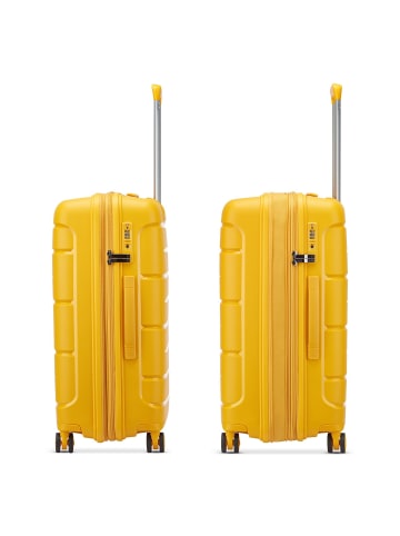 MODO by roncato Starlight 3.0 4 Rollen Kofferset 2-teilig mit Dehnfalte honey
