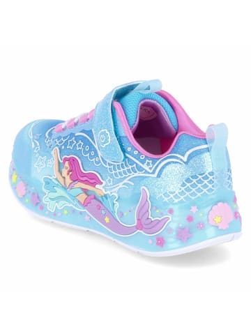 Skechers Slipper in blau