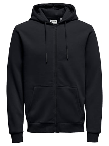 ONLY & SONS Sweatjacke / Hoodie Ceres in Dunkelblau