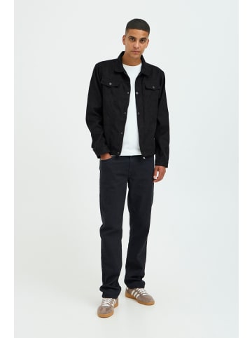BLEND Lederimitatjacke BHJacket in Schwarz