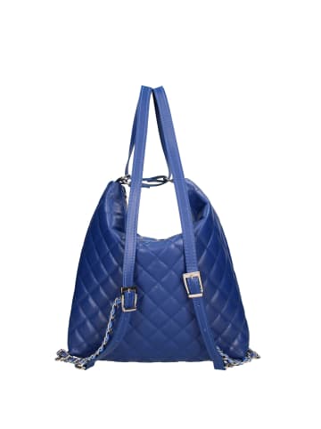 ROBERTA ROSSI Schultertasche Convertible Rucksack in ROYAL BLUE