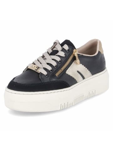 rieker Schnürhalbschuh in schwarz