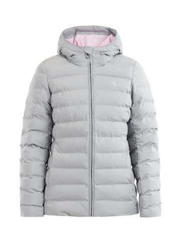 myMo Wattierte Winterjacke in Grau