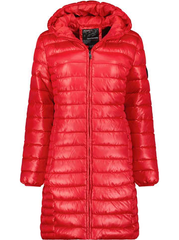 Geographical Norway Jacke "Annecy Long Hood Eo Bs Lady 096" in Rot