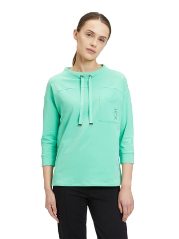 Betty Barclay Sweatshirt mit hohem Kragen in Pastel Jungle