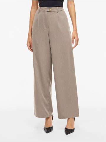 Vila Wide Leg Hose in Falcon