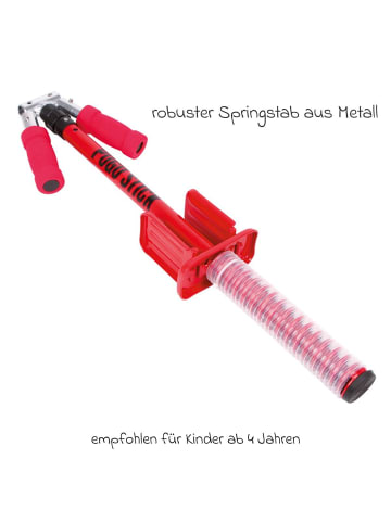 small foot Pogo Stick Variabel mit gepolsterte und in silver