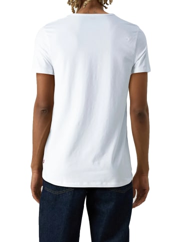 Levi´s T-Shirt LEVIS MEN V-NECK 3P ECOM in White