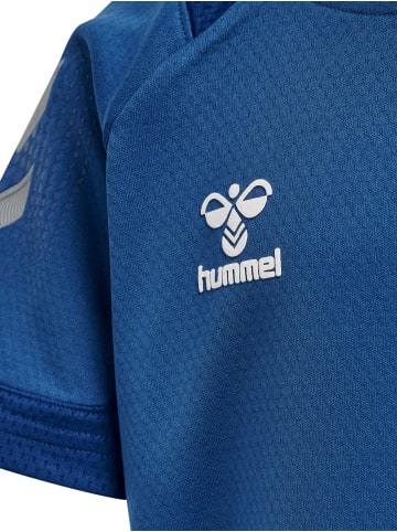 Hummel Hummel T-Shirt Hmllead Multisport Kinder Leichte Design Schnelltrocknend in TRUE BLUE