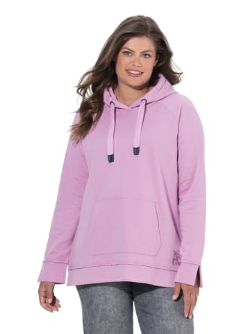 LAURASØN Sweatshirt in hellflieder