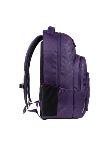 BAAGL 3-tlg. Set: Schulrucksack Coolmate in Blau Plum