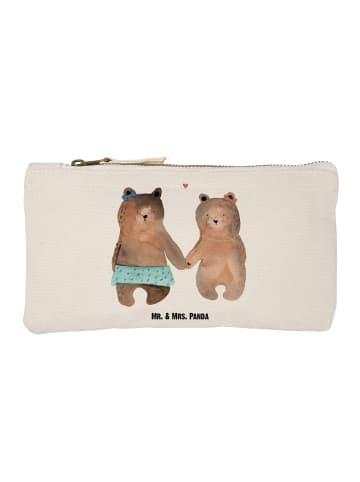 Mr. & Mrs. Panda Federtasche Bär Freundin ohne Spruch in Weiß