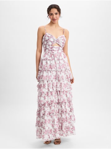 HEY KYLA Kleid in weiß altrosa - 0002