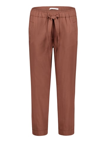 BETTY & CO Casual-Hose mit elastischem Bund in Braun