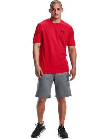 Under Armour T-Shirt "Sportstyle" in Rot